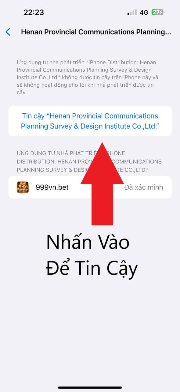 tin cậy ứng dụng 999bet ios